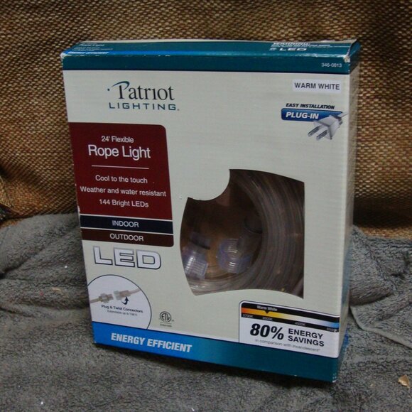 Rope Light 24ft Flexible NEW - Picture 1 of 8